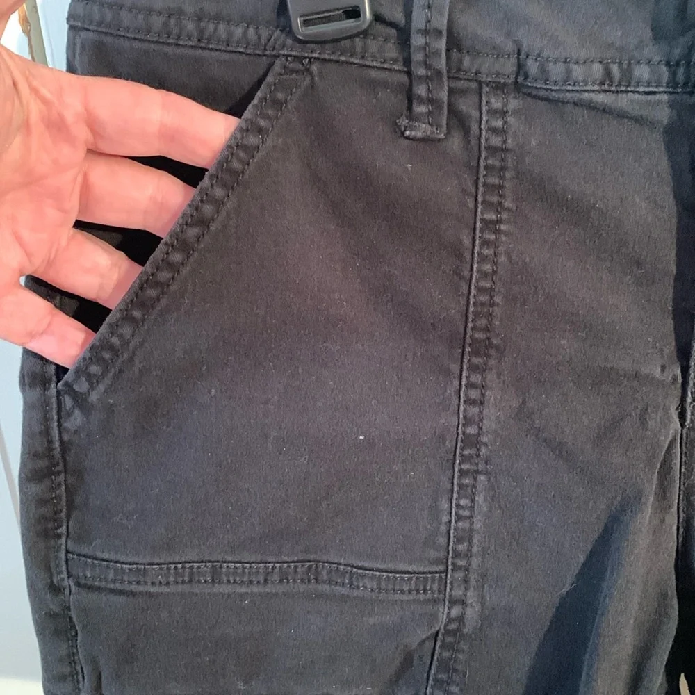 Faded Glory Black Denim Shorts